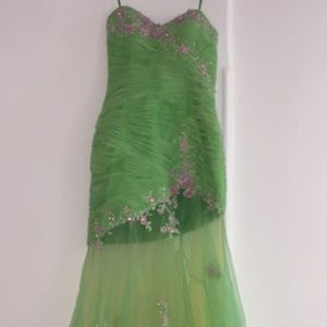 Green Evening Gown